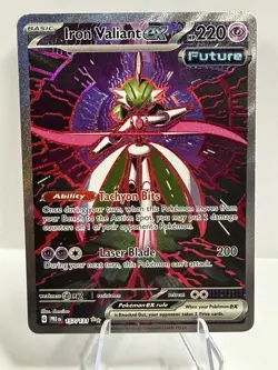 Iron Valiant ex 157/131 Sv: Prismatic Evolutions Holo Pokemon TCG - Image 1