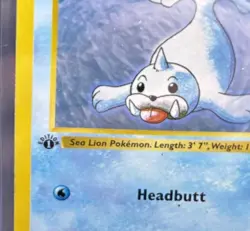 Pokemon Vintage 1999 TCG Seel Base Set 1st Edition 41/102 MP - Image 3