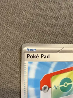 Pokemon TCG Poke Pad Trainer-Item Card 198/217 English Regular 2023 - Image 2