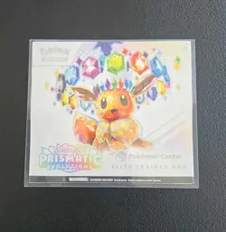 Pokemon Center Exclusive Scarlet & Violet Prismatic Evolutions Elite Trainer Box - Image 1