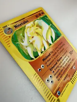 Pokemon TCG Ninetales Holo Rare 21/165 Expedition 2002 Vintage - Image 5