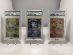 Pokemon TCG 25th Anniversary Celebrations Charizard Trio PSA 10 - Image 3