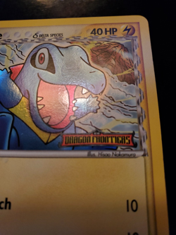 Totodile 67/101 Reverse Holo Stamp Pokemon TCG Card EX Dragon Frontiers NM - Image 5