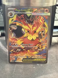 2026 Pokemon Ascended Heroes Mega Emboar ex Special Illustration Rare #273/217 - Image 1