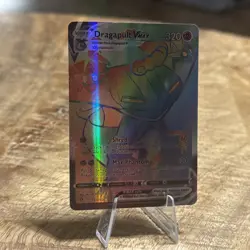 Pokemon TCG Dragapult VMAX Rebel Clash Holo Card 197/192 Secret Rare - Image 2