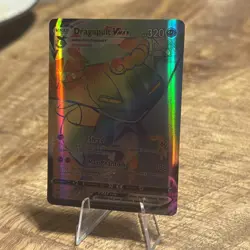 Pokemon TCG Dragapult VMAX Rebel Clash Holo Card 197/192 Secret Rare - Image 3