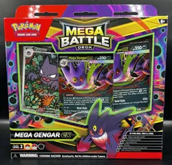 Mega Battle Deck (M Gengar EX) Pokemon TCG Rare Haunter Promo 027 Sealed New - Image 1
