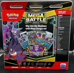 Mega Battle Deck (M Gengar EX) Pokemon TCG Rare Haunter Promo 027 Sealed New - Image 2