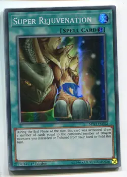 Yu-Gi-Oh! Super Rejuvenation Super Rare englisch MYFI-EN052 Superverjungung - Image 1