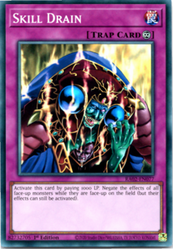Skill Drain - RA02-EN077 - Super Rare - 1st Edition - Yugioh - Image 1