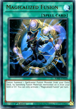 Magicalized Fusion - RA01-EN058 - Ultra Rare - 1st Edition - Yugioh - Image 1