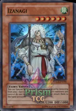 Izanagi super rare TDGS-EN030 Yugioh - Image 1