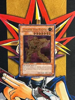 EEN-EN007 Elemental Hero Bladedge Ultimate Rare EURO 1st Edition LP Yugioh - Image 1