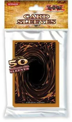 Yu-Gi-Oh! 50 Card Back Sleeves - Image 1