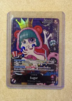 One Piece TCG Sugar - Royal Blood OP10-003 - Leader - ALT ART NM! NEVER PLAYED! - Image 1