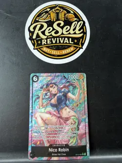 Nico Robin (Alternate Art) Legacy of the Master #OP12-087, Super Rare - Image 1