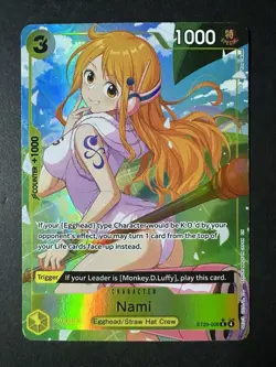 One Piece TCG | Nami (Full Art) | ST29-008 | Starter Deck 29: Egghead | NM - Image 1