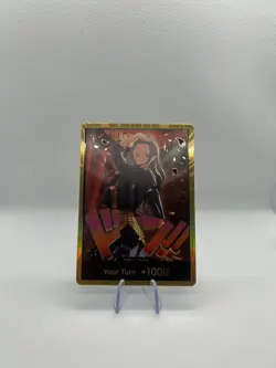 Nico Robin - GOLD DON ! ! card - NM - English One Piece Trading Card Game - EB03 - Image 1