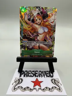 Nami OP14-031 SR* Alt Art Near Mint One Piece Trading Card Game English - Image 1