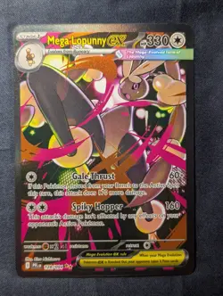 Pokemon TCG: Mega Lopunny EX 128/094 Phantasmal Flames SIR - NM+ Condition - Image 5