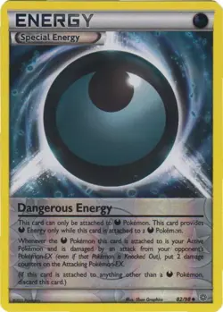 Dangerous Energy - 82/98 - Uncommon - Reverse Holo DMG, English Pokemon Ancient - Image 1
