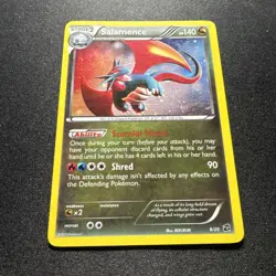 Salamence #8/20-Holo-Pokemon Dragon Vault 2012 - Image 2