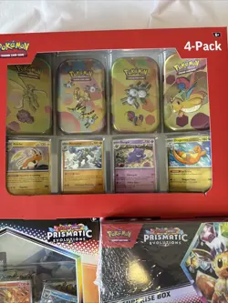 Pokemon Bundle: 151 Mini Tins, Surprise Box With Booster Bundle, Poster, Annivr - Image 2