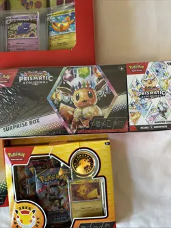 Pokemon Bundle: 151 Mini Tins, Surprise Box With Booster Bundle, Poster, Annivr - Image 3