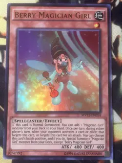 Yugioh: Berry Magician Girl - MVP1-EN014 - Ultra Rare - Unlimited - NM - Image 1