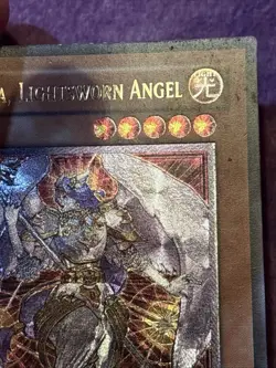 1x YuGiOh Celestia Lightsworn Angel Ultimate 1st LODT Euro Print MP - Image 5