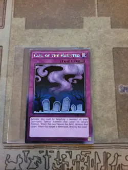 YUGIOH CALL OF THE HAUNTED NKRT-EN032 PLATINUM LIMITED ED NM - Image 2