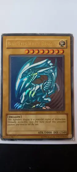 Konami Blue-Eyes White Dragon SDK-001 Starter Deck Kaiba Ultra Rare Unlimited - Image 1