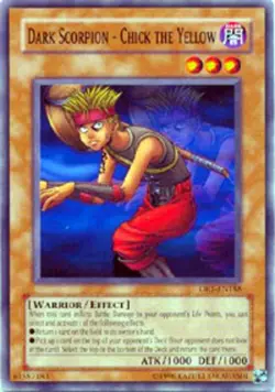 Dark Scorpion - Chick the Yellow - DR1-EN188 - Common - Unlimited Edition - Ligh - Image 1