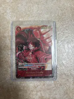 One Piece CCG Monkey.D.Luffy ST01-012 SR Awakening of the New Era NM Condition - Image 1