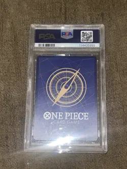 One Piece Monkey.D.Luffy OP10-118 Royal Blood Secret Rare Foil PSA 10 2025 - Image 2