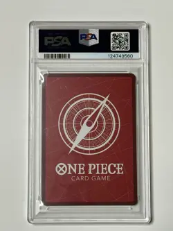 One Piece Night Promo EB02-010 Monkey D. Luffy Dodgers Leader Card PSA 9 - Image 2