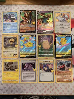 Pokemon cards bundle job lot | Celebrations | No Duplicates x18 | Full Art - Image 1