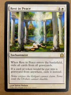 MTG 1x Rest in Peace # 18 Return to Ravnica Magic the Gathering Card x1 NM - Image 1