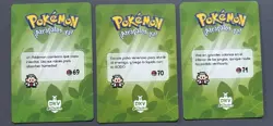 Bellsprout, Weepingbell & Victreebel DKV Collections Cards - Peru Pokemon - Image 2