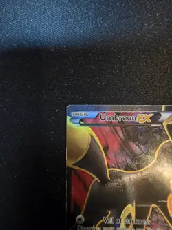Umbreon EX 119/124 Holo Full Art Ultra Rare XY Fates Collide Card - Image 3