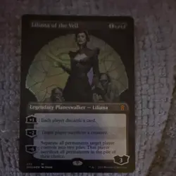 Magic: The Gathering Liliana of the Veil Legendary Planeswalker Dominaria United - Image 1