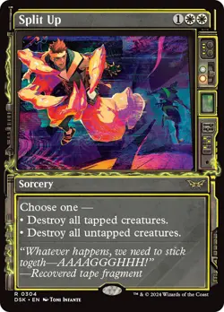 Split Up (DSK-304) - rare: (Showcase) - Foil Near Mint - Image 1