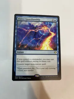 MTG Fierce Guardianship Commander 2020 NM Magic The Gathering - Image 2