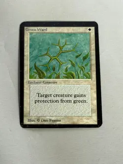 MTG Green Ward Alpha Magic the Gathering - Image 1