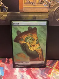 Forest (0257) Teenage Mutant Ninja Turtles Foil Magic The Gathering NM - Image 1