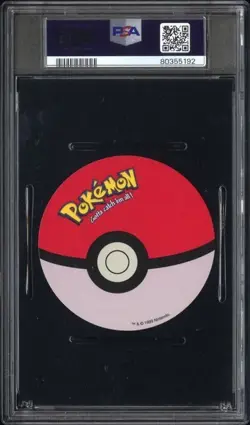 1999 Pokemon Rummy Pikachu 7 of Hearts PSA 10 POP 21 - Image 2