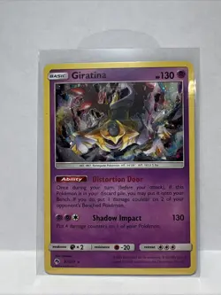 Giratina 97/214 Pokemon TCG Sun & Moon Lost Thunder Holo - Image 1