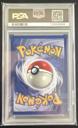 2002 Pokemon Neo Destiny Light Dragonite #14 Holo PSA 7 - Image 2