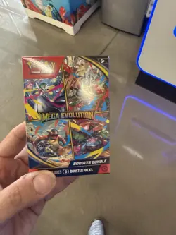 Pokemon Mega Evolution Booster Bundle 6 Packs Gardevoir Kangaskhan Venusaur - Image 1