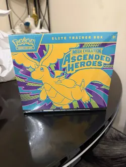 Pokemon Mega Evolution Ascended Heroes Elite Trainer Box Promo Booster - Image 1